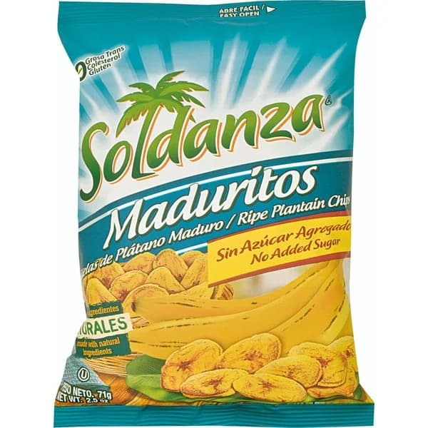 Platanitos Maduros Bolsa - 0.07 kg - Imagen del producto en Findit