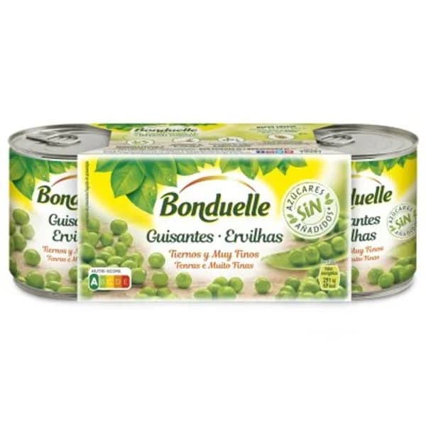 Guisante muy fino 3x200 g - 0.42 kg - Imagen del producto en Findit