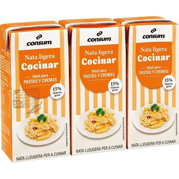 Nata Cocina Pack de 3 Minibrik - 0.6 l - Imagen del producto en Findit