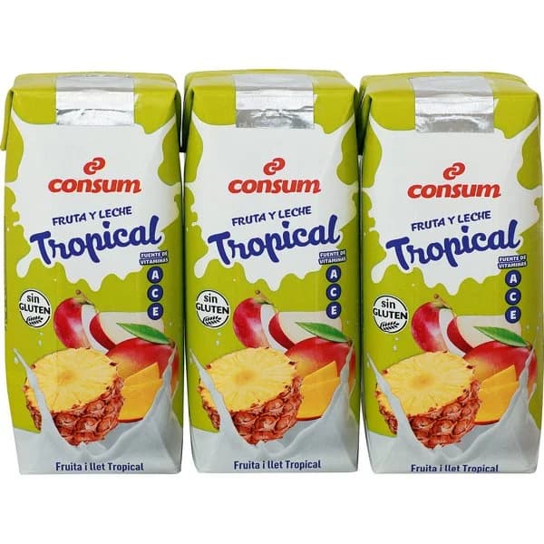 Zumo con Leche Tropical - 0.99 ud - Imagen del producto en Findit