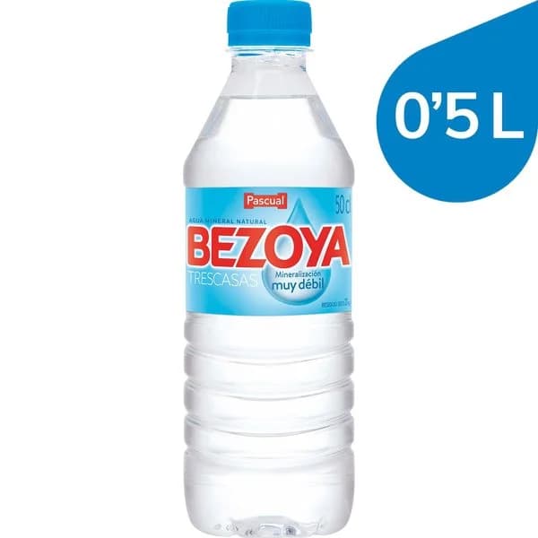 Agua Mineral Natural de Mineralización Muy débil - 0.5 l - Imagen del producto en Findit