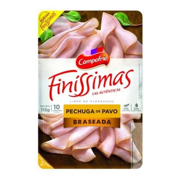 Pechuga de pavo braseada 115 g - 0.11 kg - Imagen del producto en Findit