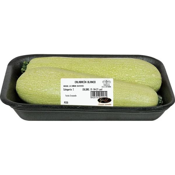 Calabacín Blanco Bandeja - 0.8 kg - Imagen del producto en Findit