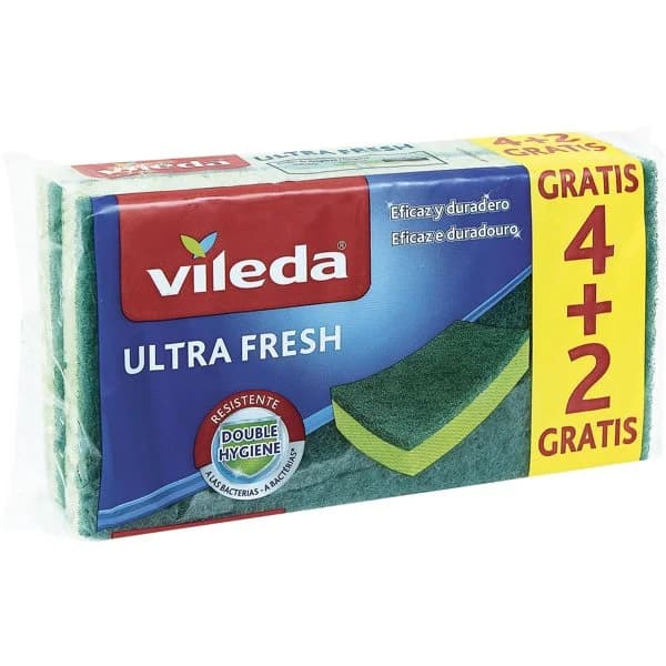 Estropajo Ultra Fresh 4 Más 2 de Regalo - 5.95 ud - Imagen del producto en Findit