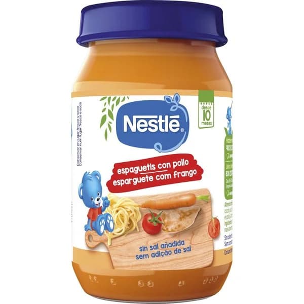 Potito Espaguetis con Pollo 190G - 0.19 kg - Imagen del producto en Findit