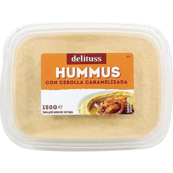 Hummus con Cebolla Caramelizada - 0.13 kg - Imagen del producto en Findit