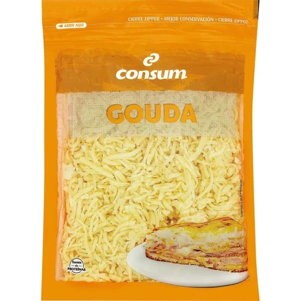 Queso Rallado Gouda - 0.2 kg - Imagen del producto en Findit