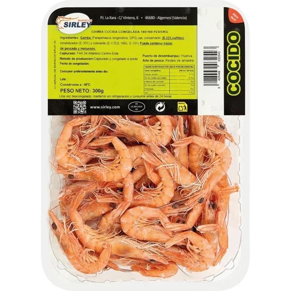Gamba Cocida Congelad - 1 ud - Imagen del producto en Findit