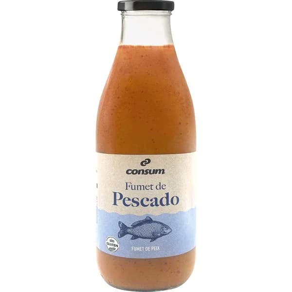 Fumet de Pescado Botella - 0.95 l - Imagen del producto en Findit