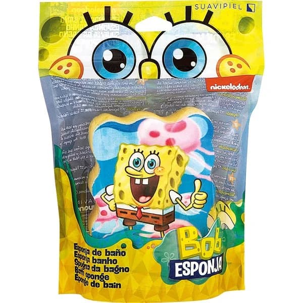 Esponja Baño Infantil Bob Esponja - 1 ud - Imagen del producto en Findit