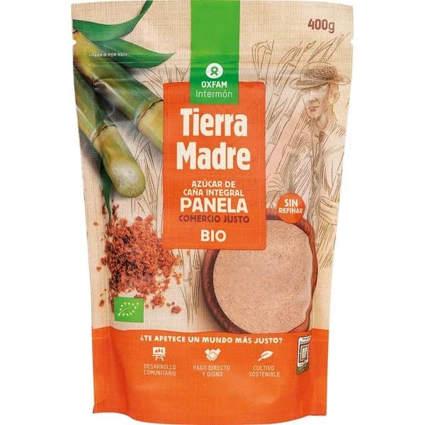 Panela Bio Tierra Madre Azúcar de Caña Integral - 0.4 kg - Imagen del producto en Findit