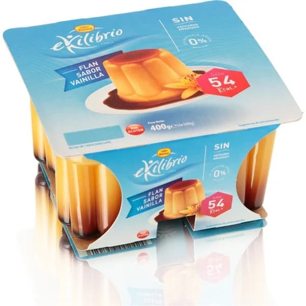 Flan Vainilla Sin Azucar - 0.4 kg - Imagen del producto en Findit