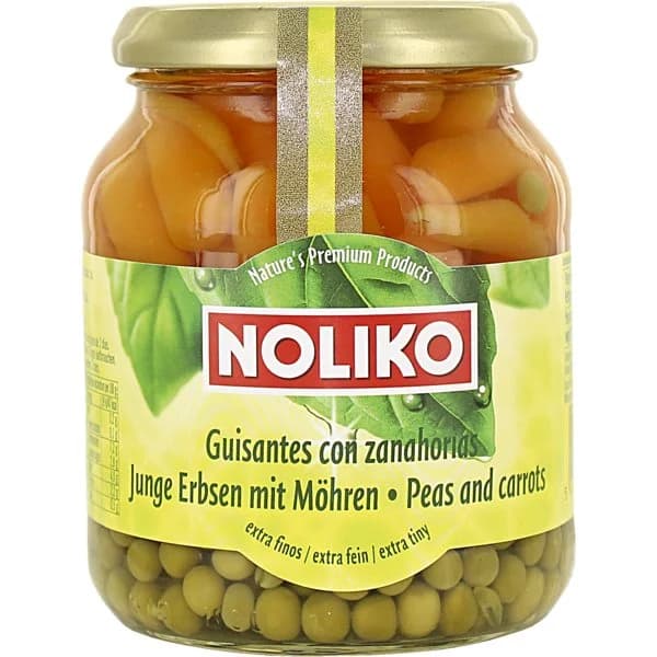 Guisantes Con Zanahorias Extrafinas - 0.22 kg - Imagen del producto en Findit