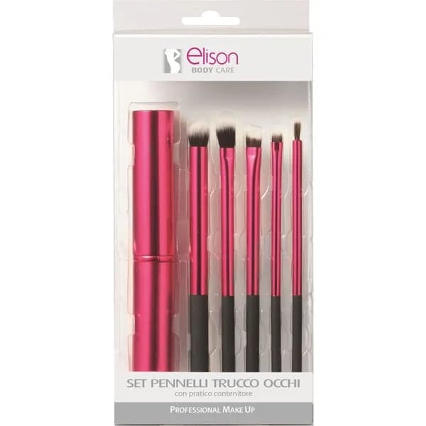 Set Cepillos Maquillaje Ojos Estuche - 1 ud - Imagen del producto en Findit