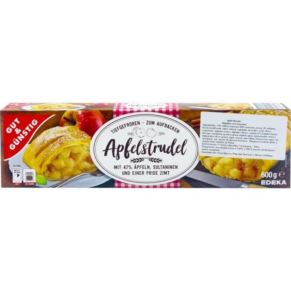 Pastel Manzana Congelado - 0.6 kg - Imagen del producto en Findit
