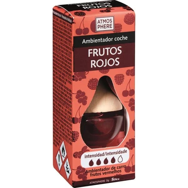 Ambientador Coche Frutos Rojos 6Ml - 1 ud - Imagen del producto en Findit