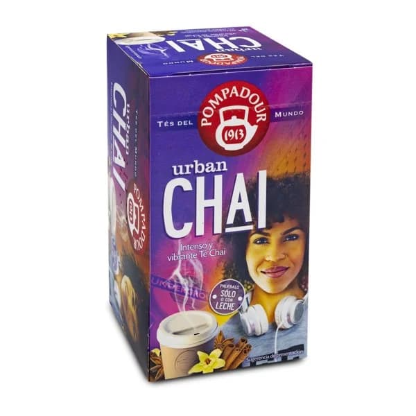 Infusión Té Urban Chai 20UD - 1 ud - Imagen del producto en Findit