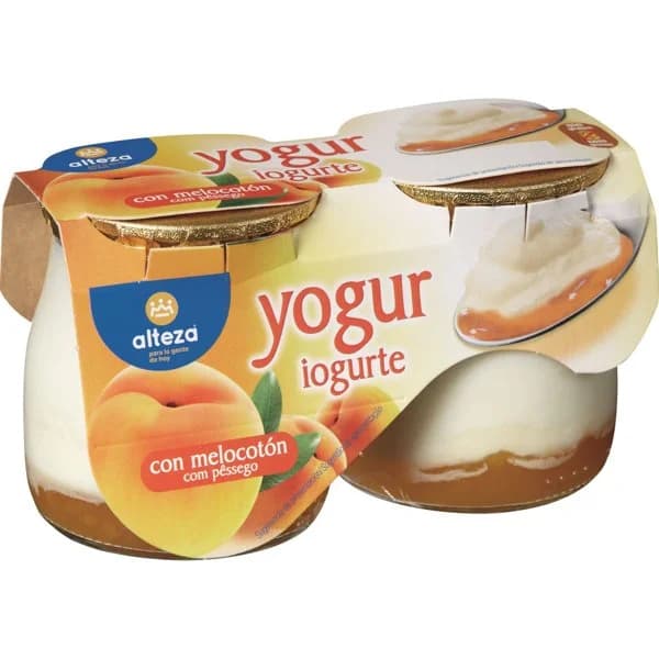 Yogur Con Melocoton Tarro Cristal - 0.27 kg - Imagen del producto en Findit