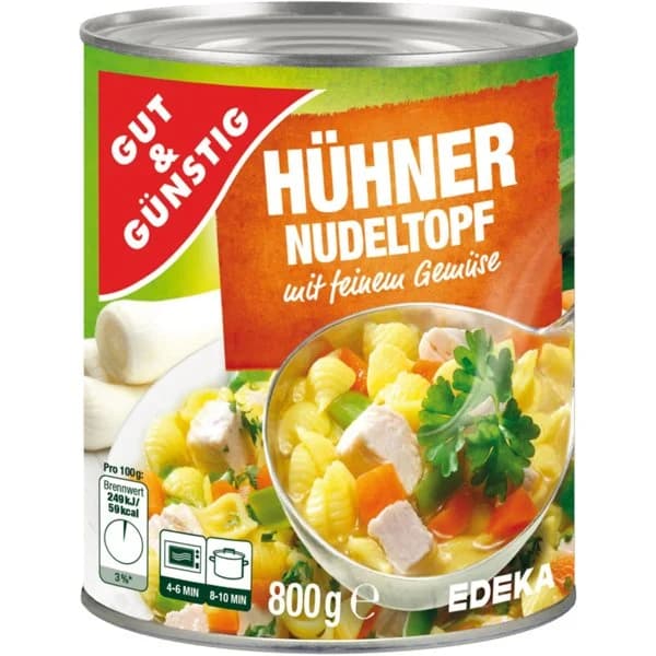 Sopa Pasta Pollo y Verduras - 1 ud - Imagen del producto en Findit