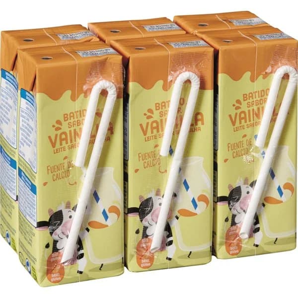 Batido Vainilla 6 x 200ML - 1.2 l - Imagen del producto en Findit