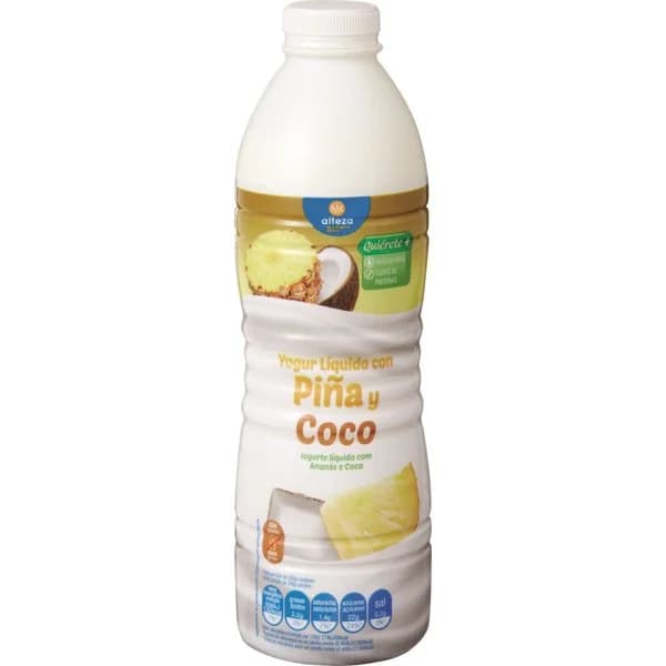 Yogur Liquido Piña Coco - 1 kg - Imagen del producto en Findit