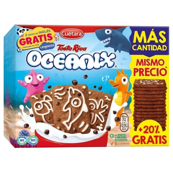 Galleta Tosta Rica Ocean 480G - 0.4 kg - Imagen del producto en Findit