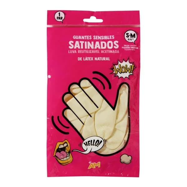 Guante Satinado Pequeño - 1 ud - Imagen del producto en Findit