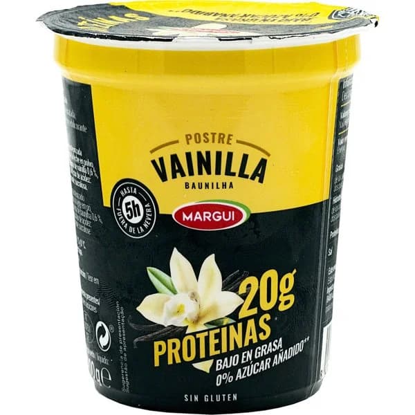 Postre Vainilla Con Proteinas - 1 ud - Imagen del producto en Findit
