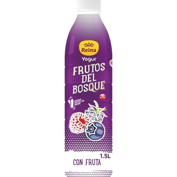 Yogur Liquido Frutas Bosque - 1.5 l - Imagen del producto en Findit
