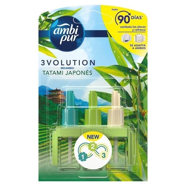 Ambientador Eléctrico Recambio 3Volution Tatami Ja - 1 ud - Imagen del producto en Findit