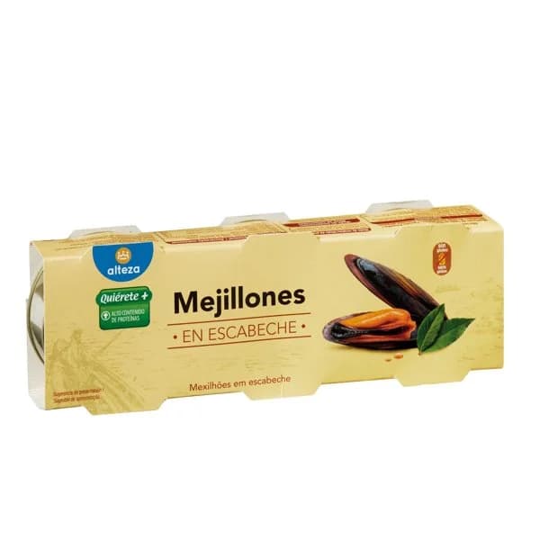 Mejillón en Escabeche 3 x 80G - 0.24 kg - Imagen del producto en Findit