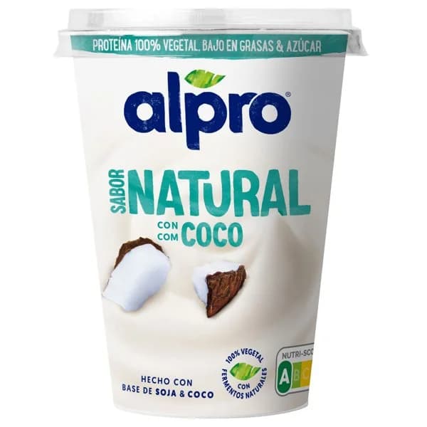 Yogur Soja sabor Coco 400G - 0.4 kg - Imagen del producto en Findit