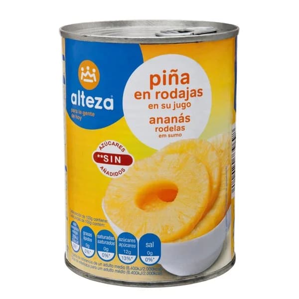 Piña Rodajas en Su Jugo - 0.57 kg - Imagen del producto en Findit