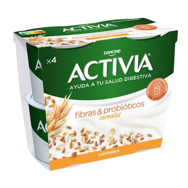 Yogur Activia Bífidus Cereales 4 x 115G - 0.48 kg - Imagen del producto en Findit