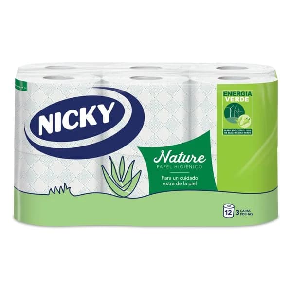 Papel Higiénico Aloe Vera 12 Rollos - 1 ud - Imagen del producto en Findit