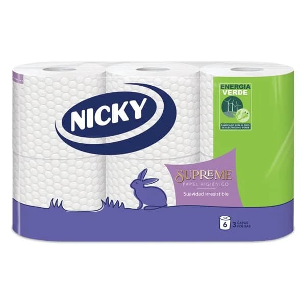 Papel Higiénico Supreme 6 Rollos - 1 ud - Imagen del producto en Findit