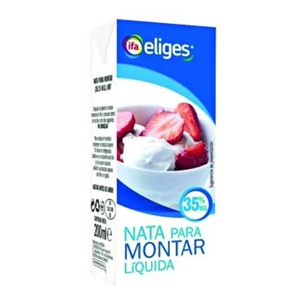 Nata líquida para montar 200 ml - 0.2 l - Imagen del producto en Findit