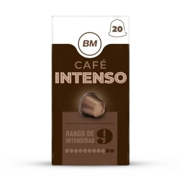 Cafe intenso 20 capsulas - 19.5 ud - Imagen del producto en Findit