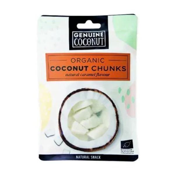 Coco troceado orgánico con caramelo 56 g - 1 ud - Imagen del producto en Findit