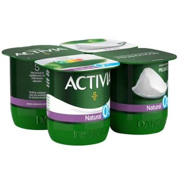 Yogur bífidus desnatado natural 4x120 g - 0.48 kg - Imagen del producto en Findit
