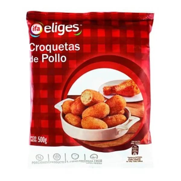 Croquetas de pollo 500 g - 0.5 kg - Imagen del producto en Findit