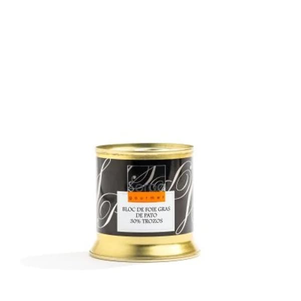 Bloc de foie gras de pato 30% con trozos 200 g - 0.2 kg - Imagen del producto en Findit