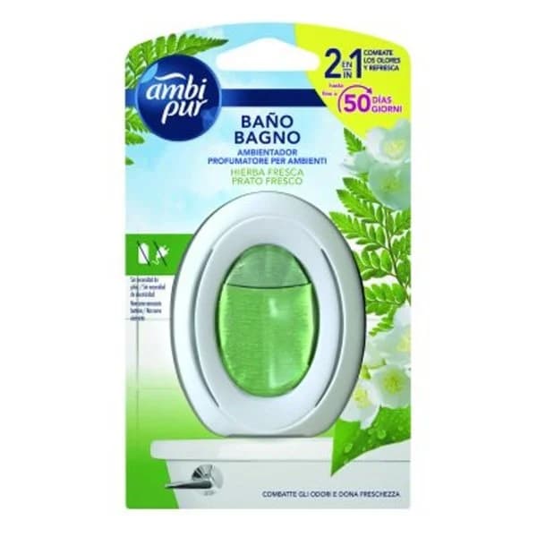 Ambientador baño hierba fresca - 0.49 ud - Imagen del producto en Findit