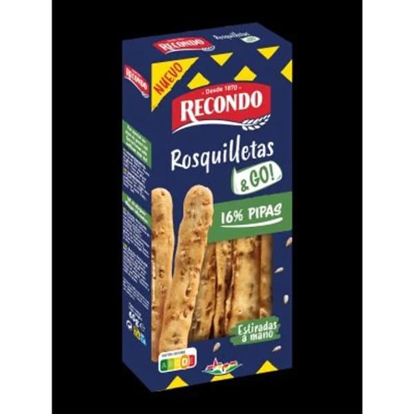 Rosquilletas con pipas 65 g - 1 ud - Imagen del producto en Findit