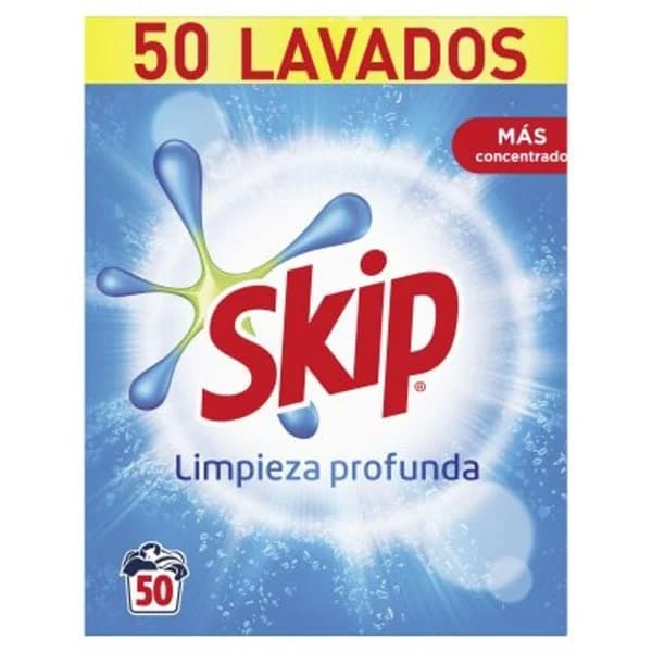 Detergente en polvo 50 lavados - 1 ud - Imagen del producto en Findit