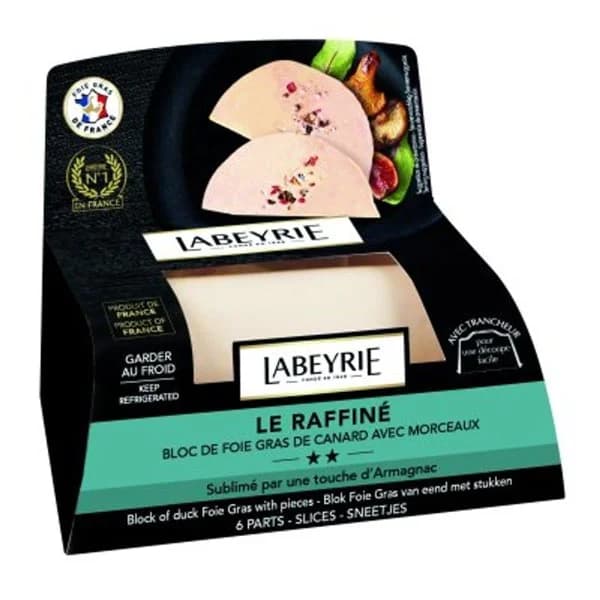 Bloc de foie gras de pato 30% 190 g con cortador - 0.19 kg - Imagen del producto en Findit