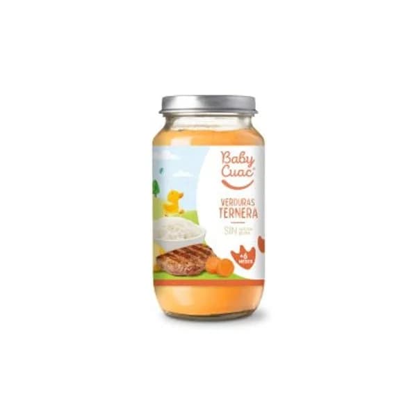 Tarrito de verduras y ternera 250 g - 0.25 kg - Imagen del producto en Findit