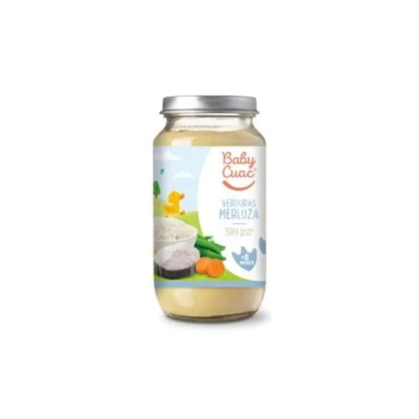 Tarrito de verduras y merluza 250 g - 0.25 kg - Imagen del producto en Findit