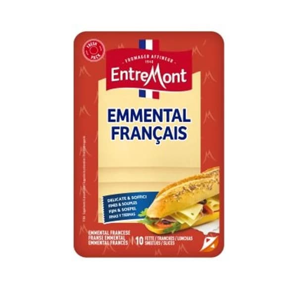 Queso emmental lonchas 150 g - 0.15 kg - Imagen del producto en Findit