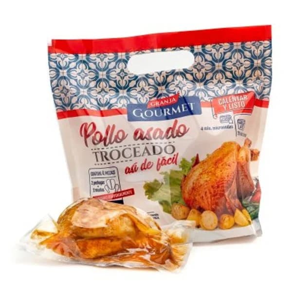 Pollo asado troceado 1 kg aprox - 1 kg - Imagen del producto en Findit